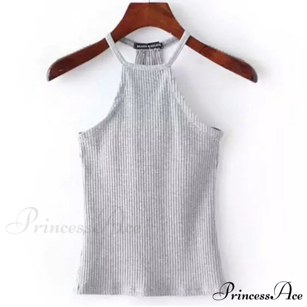 Casual Knit Basic Tank Top - Image 6