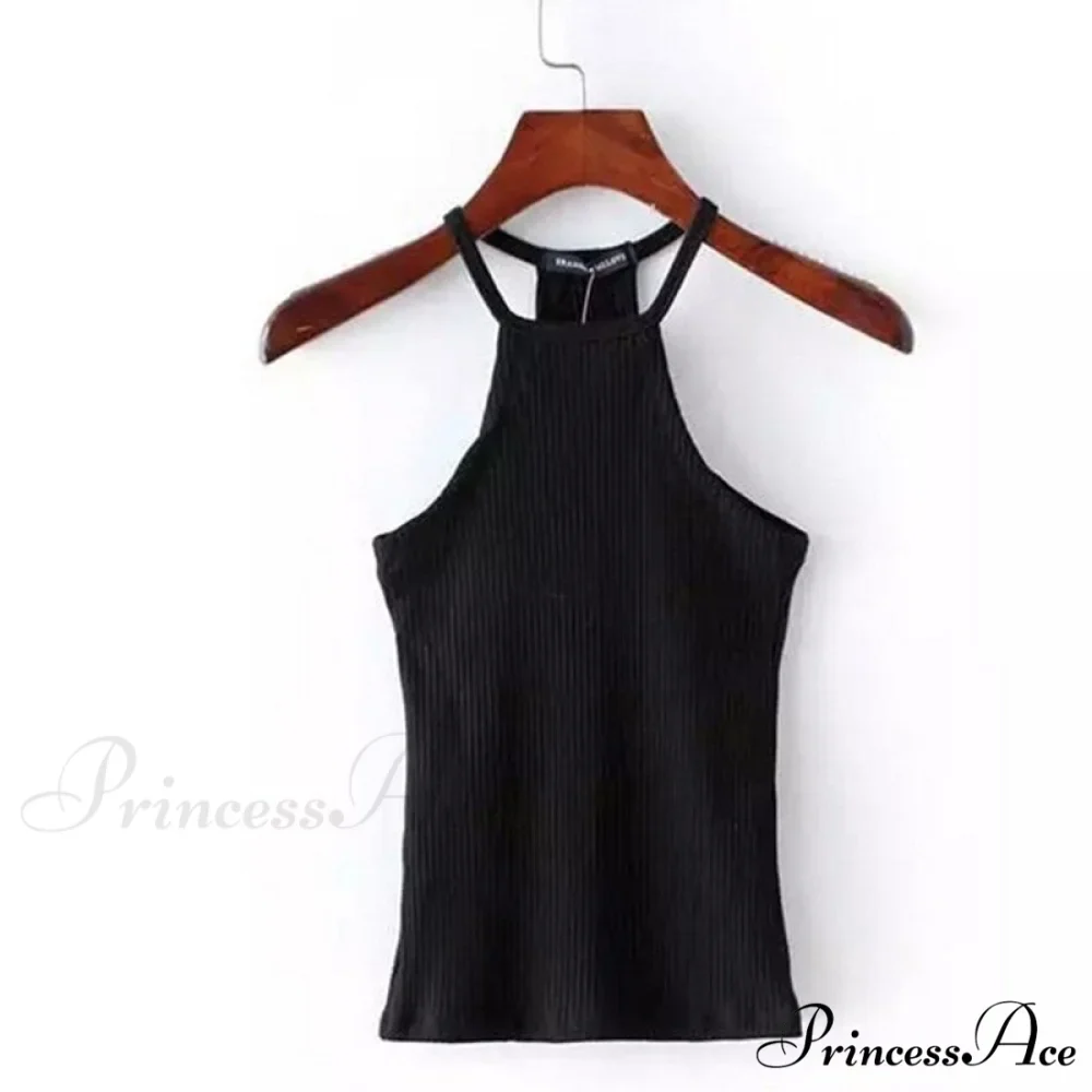 Casual Knit Basic Tank Top - Image 7