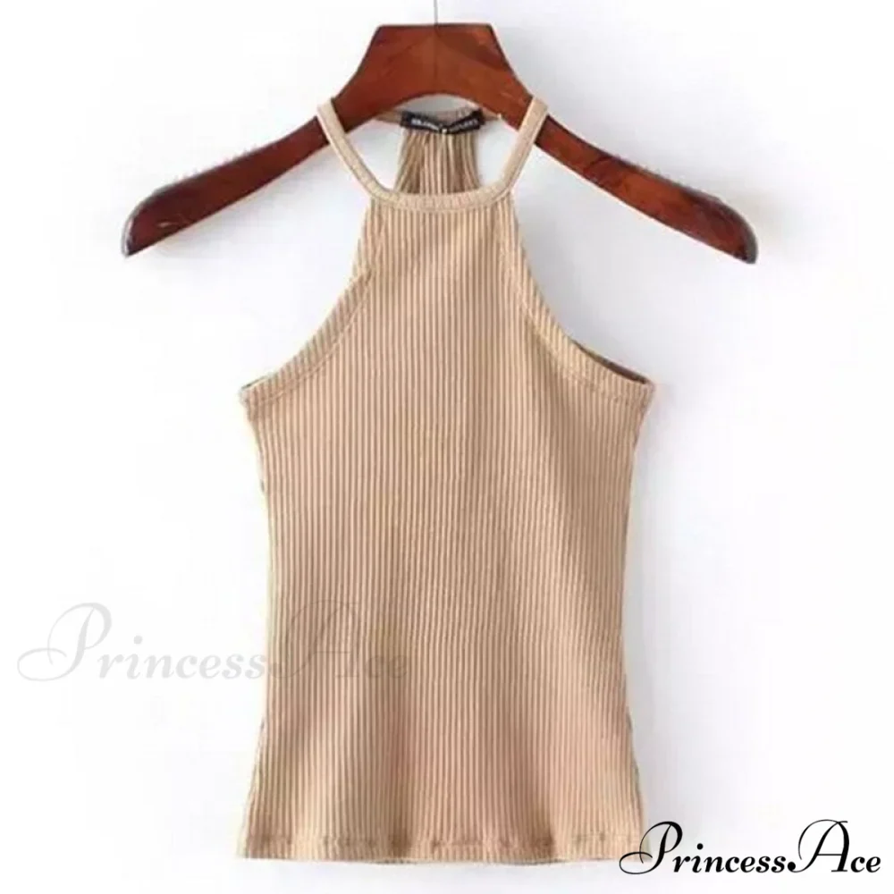 Casual Knit Basic Tank Top - Image 8