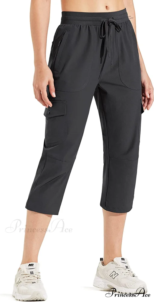Hiking Cargo Joggers Pants Lightweight Quick Dry Capris Golf Pants - Image 24
