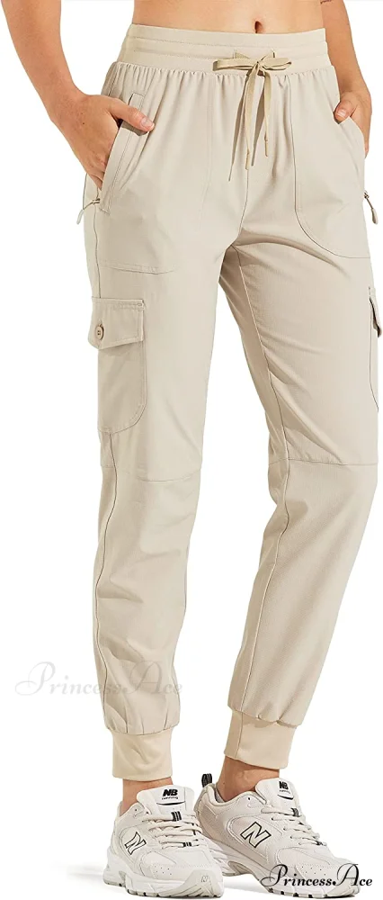 Hiking Cargo Joggers Pants Lightweight Quick Dry Capris Golf Pants - Image 25
