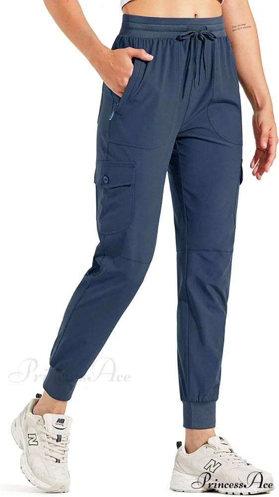 Hiking Cargo Joggers Pants Lightweight Quick Dry Capris Golf Pants - Image 26