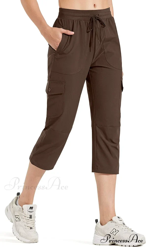 Hiking Cargo Joggers Pants Lightweight Quick Dry Capris Golf Pants - Image 28