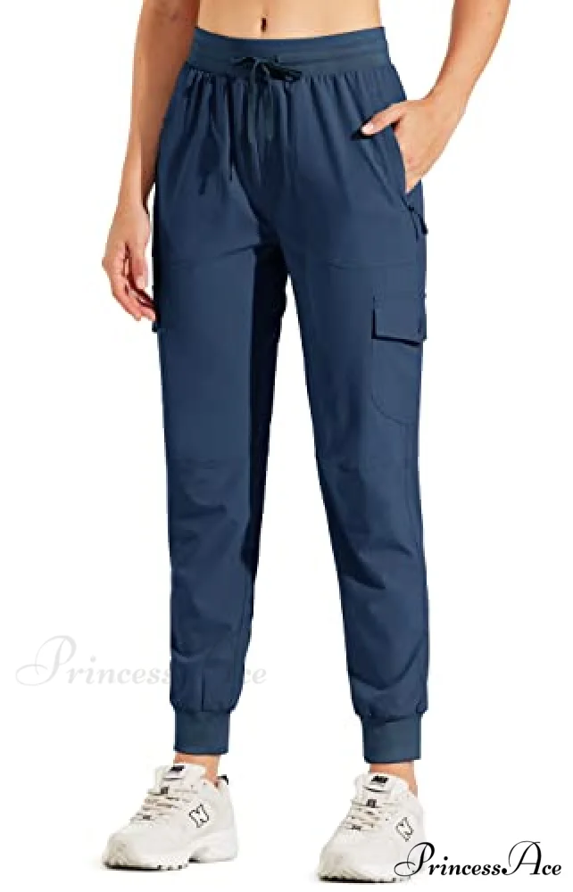 Hiking Cargo Joggers Pants Lightweight Quick Dry Capris Golf Pants - Image 8
