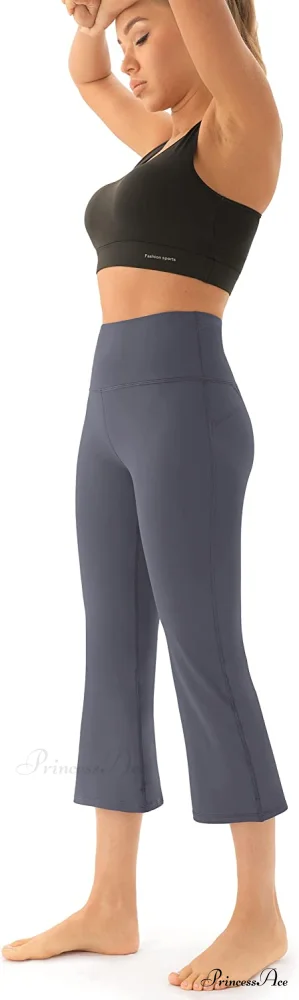 Bootcut High Waist Workout Bootleg Yoga Pants - Image 15