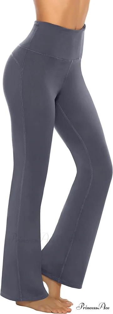 Bootcut High Waist Workout Bootleg Yoga Pants - Image 22