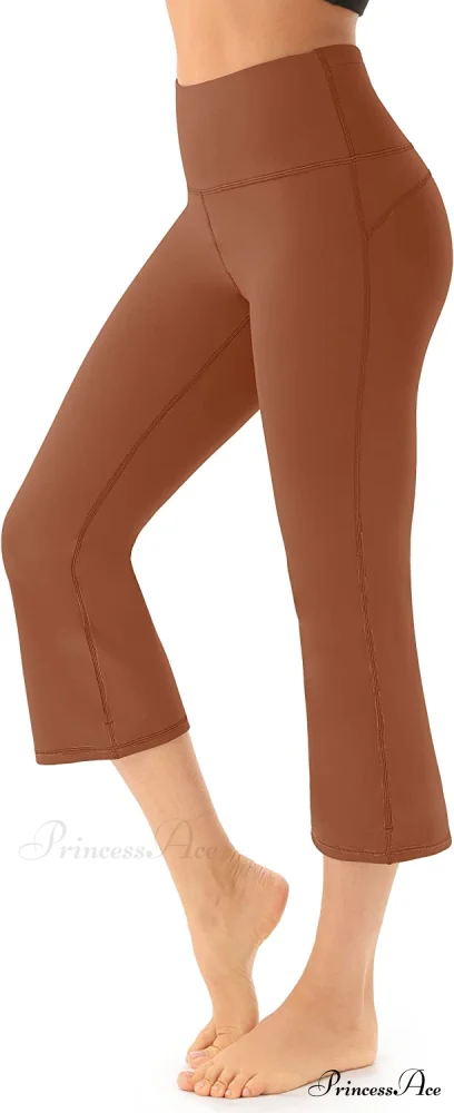 Bootcut High Waist Workout Bootleg Yoga Pants - Image 23
