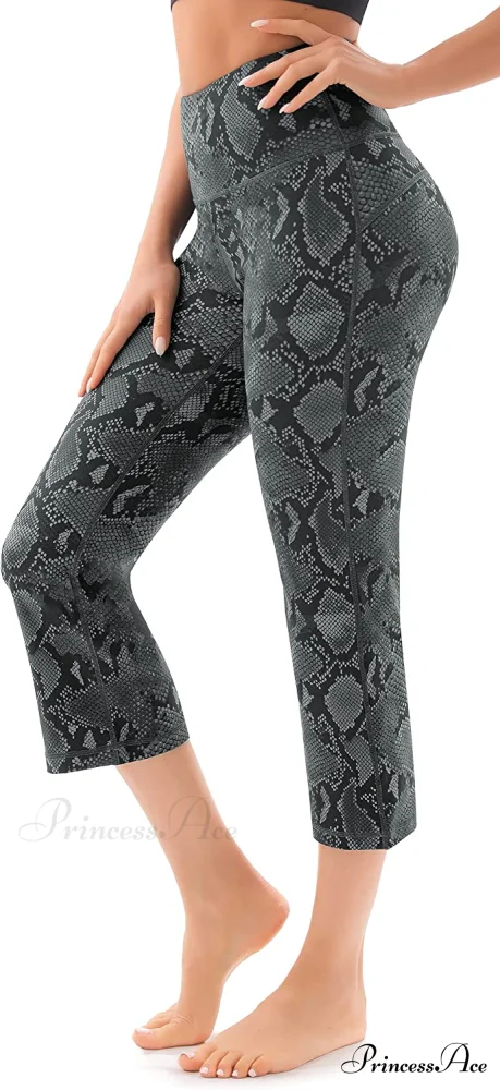 Bootcut High Waist Workout Bootleg Yoga Pants - Image 24