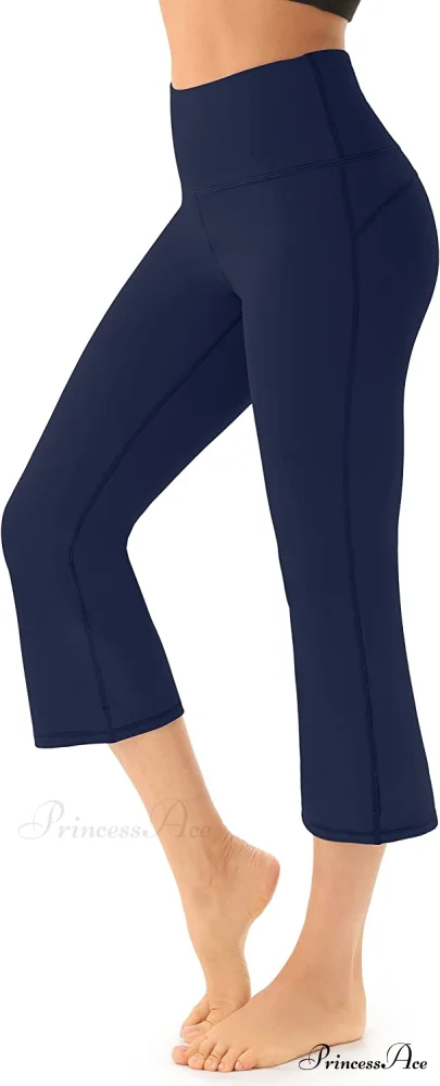 Bootcut High Waist Workout Bootleg Yoga Pants - Image 26
