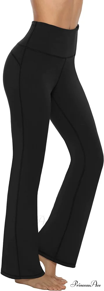 Bootcut High Waist Workout Bootleg Yoga Pants - Image 27