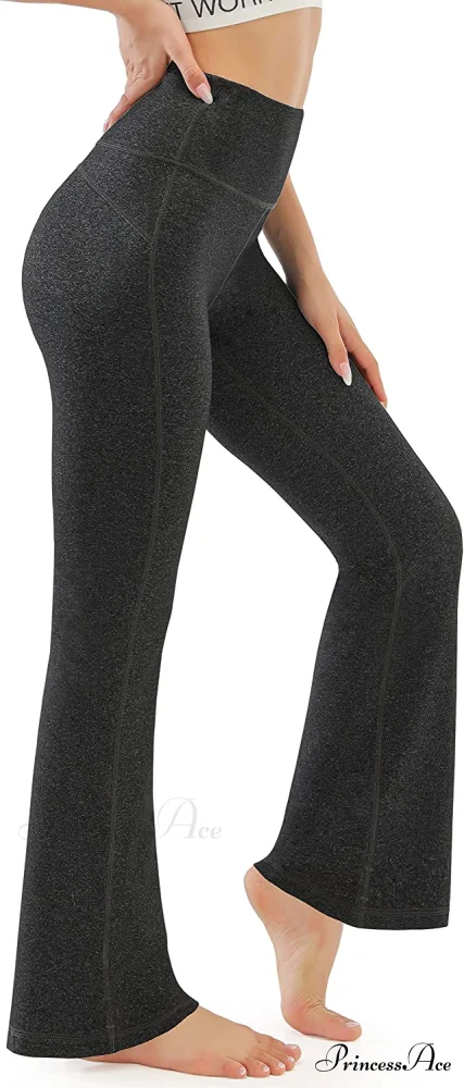 Bootcut High Waist Workout Bootleg Yoga Pants - Image 32