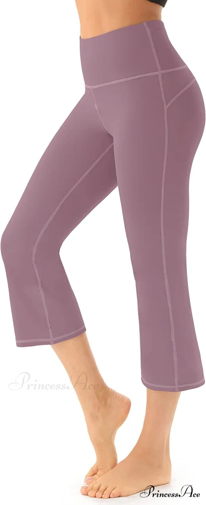 Bootcut High Waist Workout Bootleg Yoga Pants - Image 36