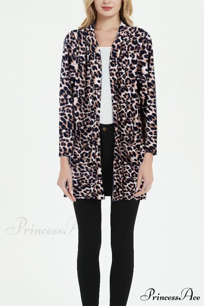 Women Long Sleeve Elegant Pocket Knitted Outerwear Sweater - Image 14