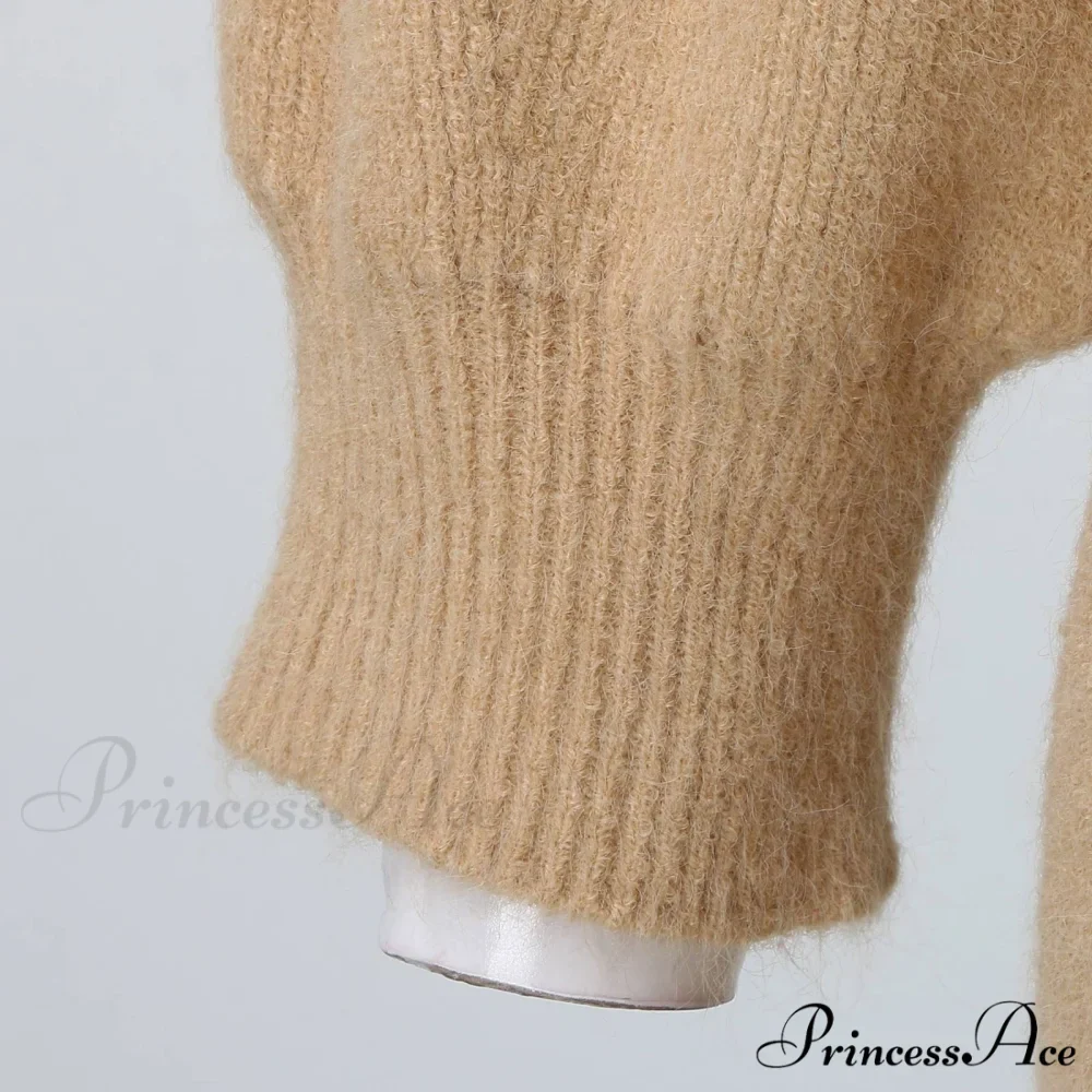 Solid Casual Cardigan Womens Cotton Sweaters - Image 6