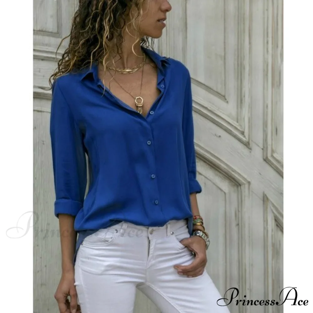 Casual Long Sleeve Elegant Shirt - Image 6