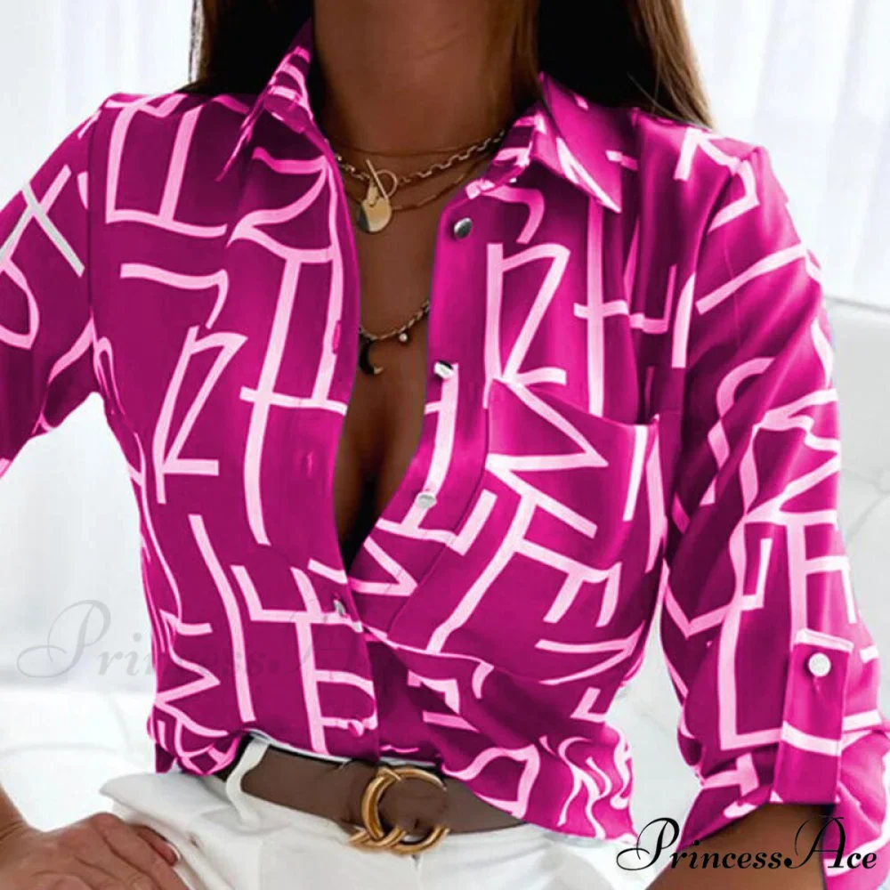 Floral Printing Single Button New Shirt - Image 10