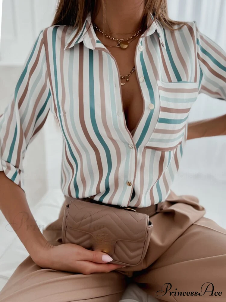 Fashion Floral Print Shirt - Image 4
