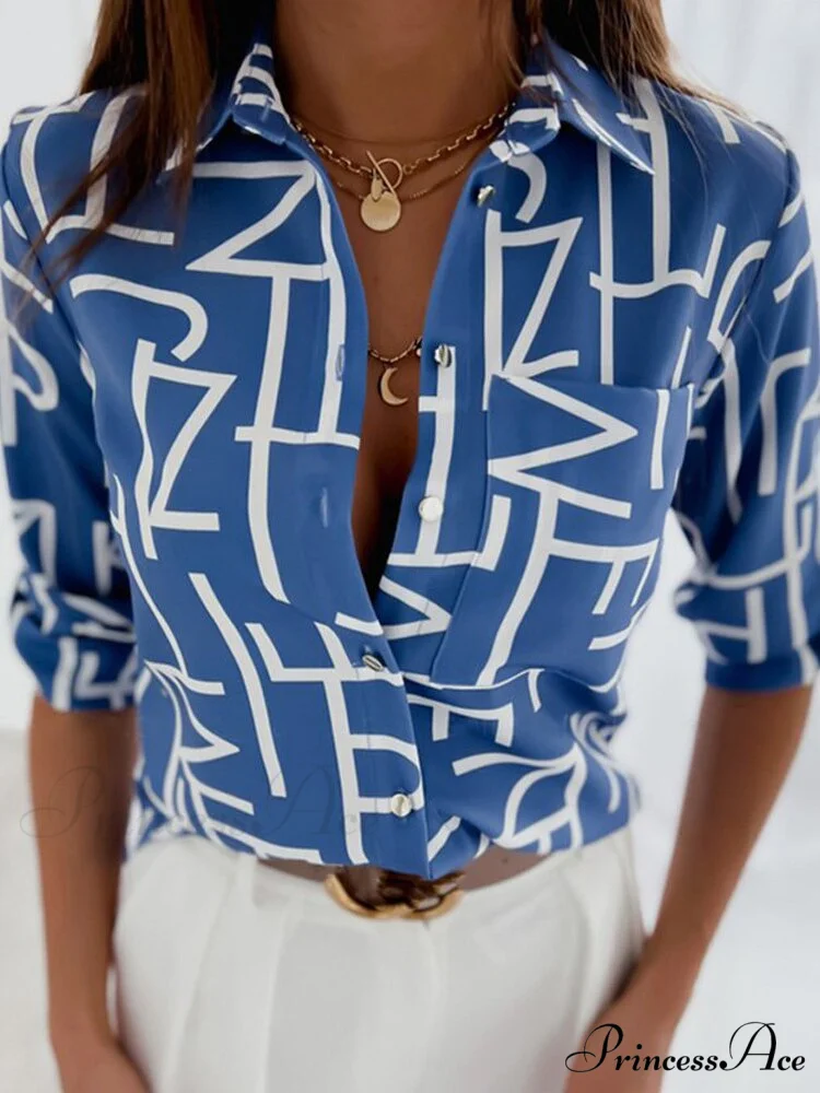 Fashion Floral Print Shirt - Image 5
