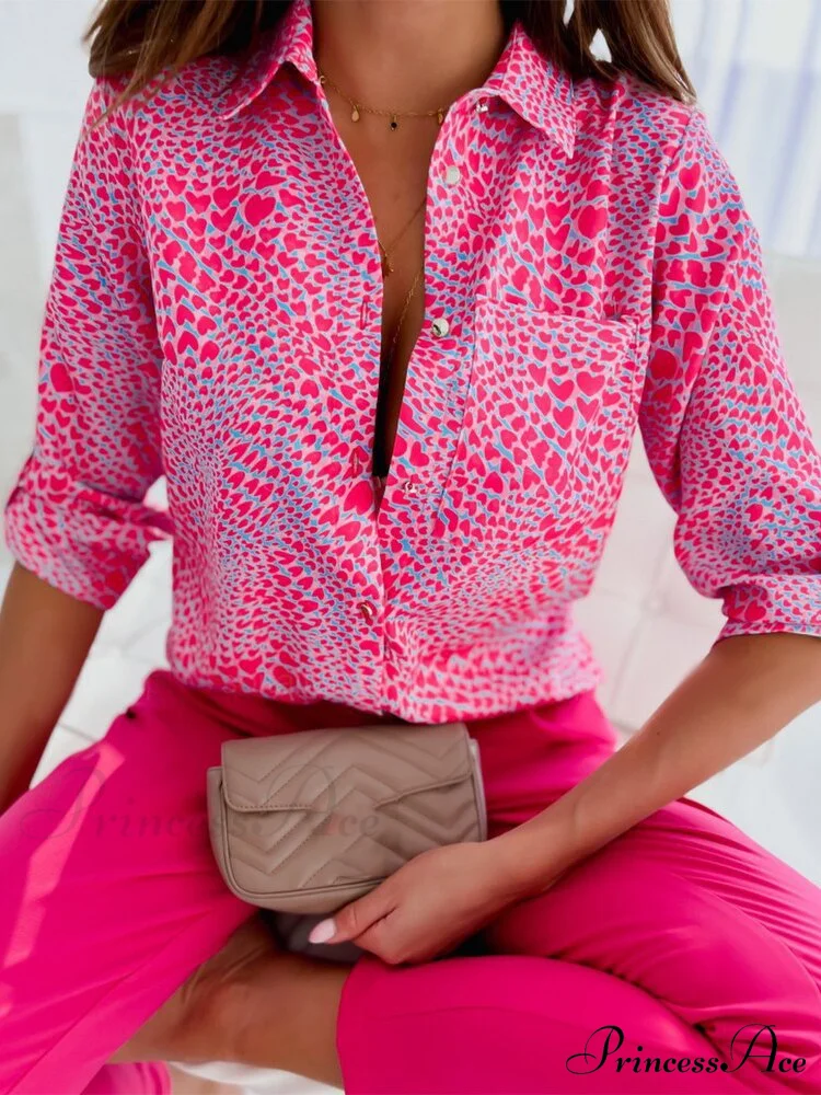 Fashion Floral Print Shirt - Image 7