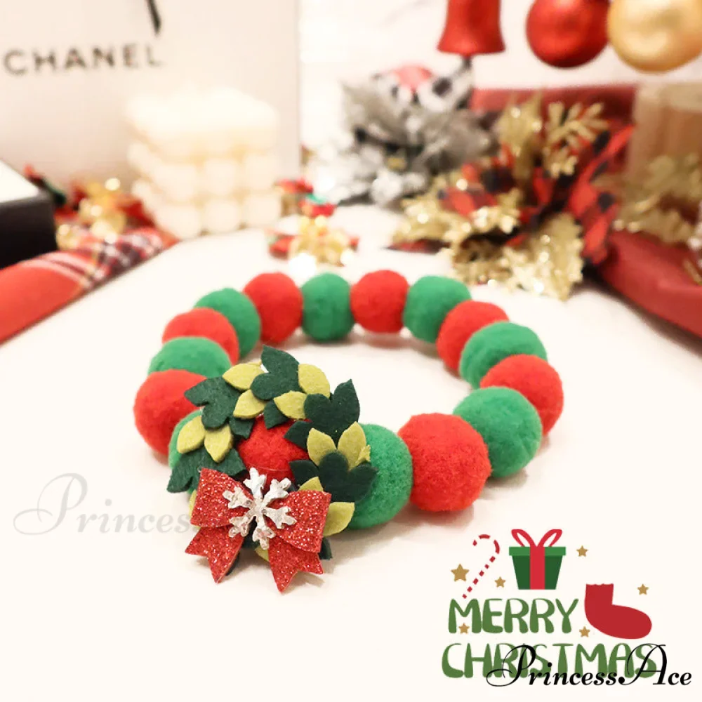 Handmade Cat Dog Neckband Collar Pet Jewelry - Image 2