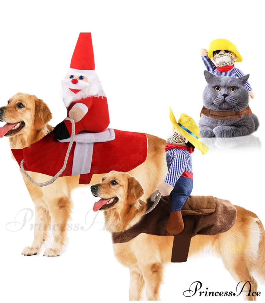 Dog Clothes Christmas Funny Costumes - Image 5