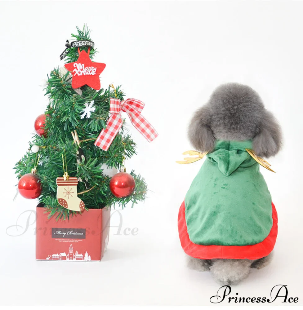 Pet Cat Dog Christmas Cloak - Image 6