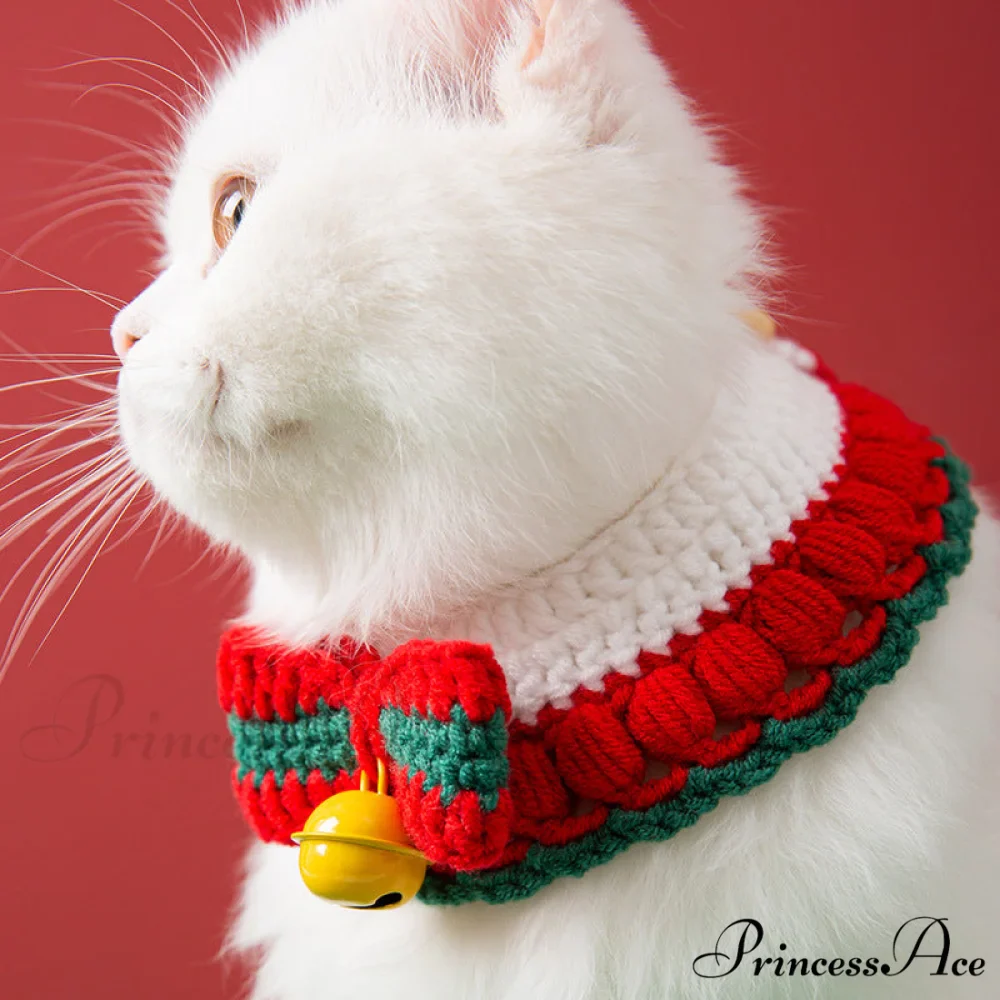 New Year Pet Cat Handwoven Bell Necklace - Image 2