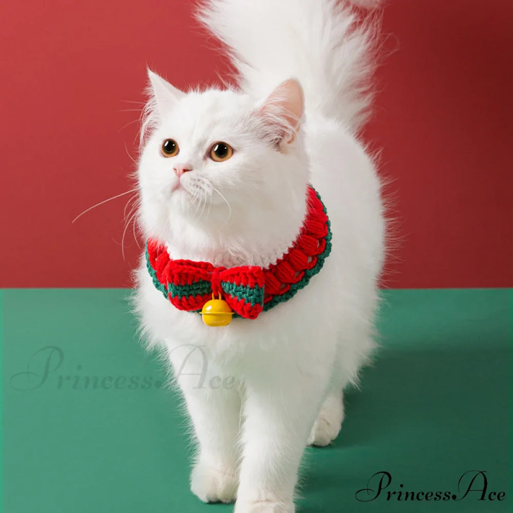 New Year Pet Cat Handwoven Bell Necklace - Image 3