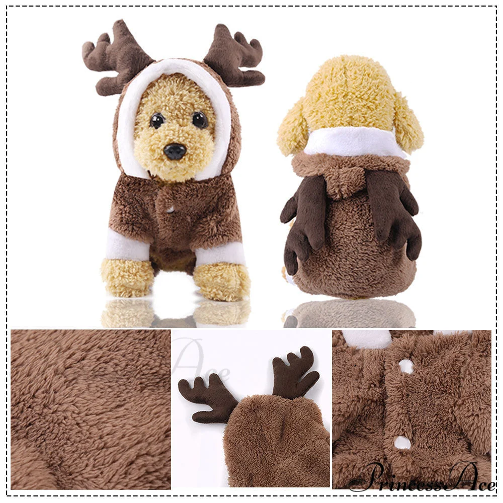 Christmas Dog's Funny Clothes & Sweater - Image 12