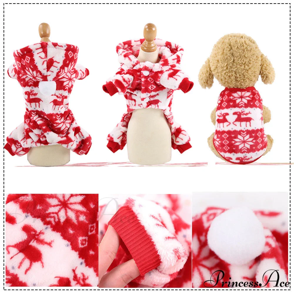 Christmas Dog's Funny Clothes & Sweater - Image 13