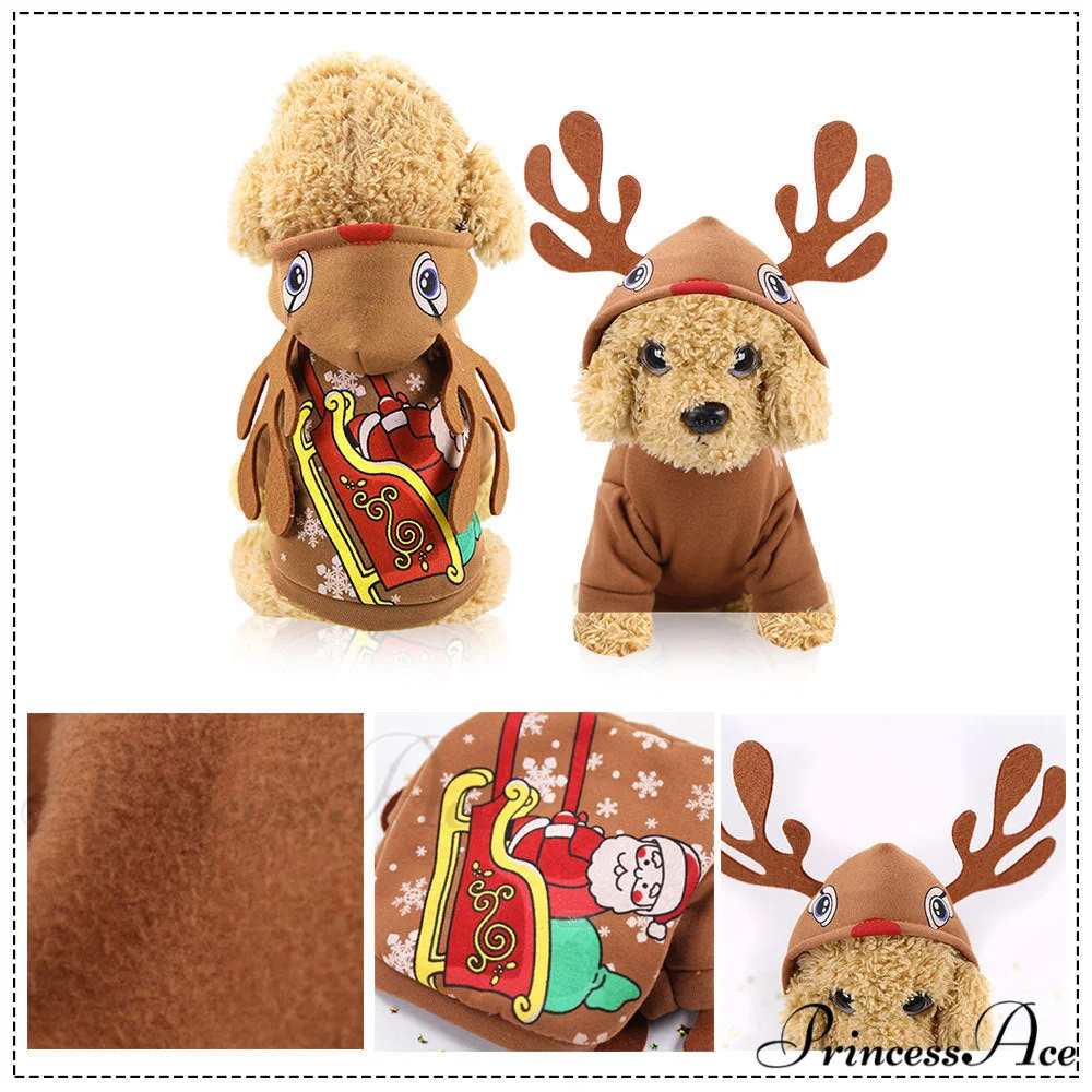 Christmas Dog's Funny Clothes & Sweater - Image 16