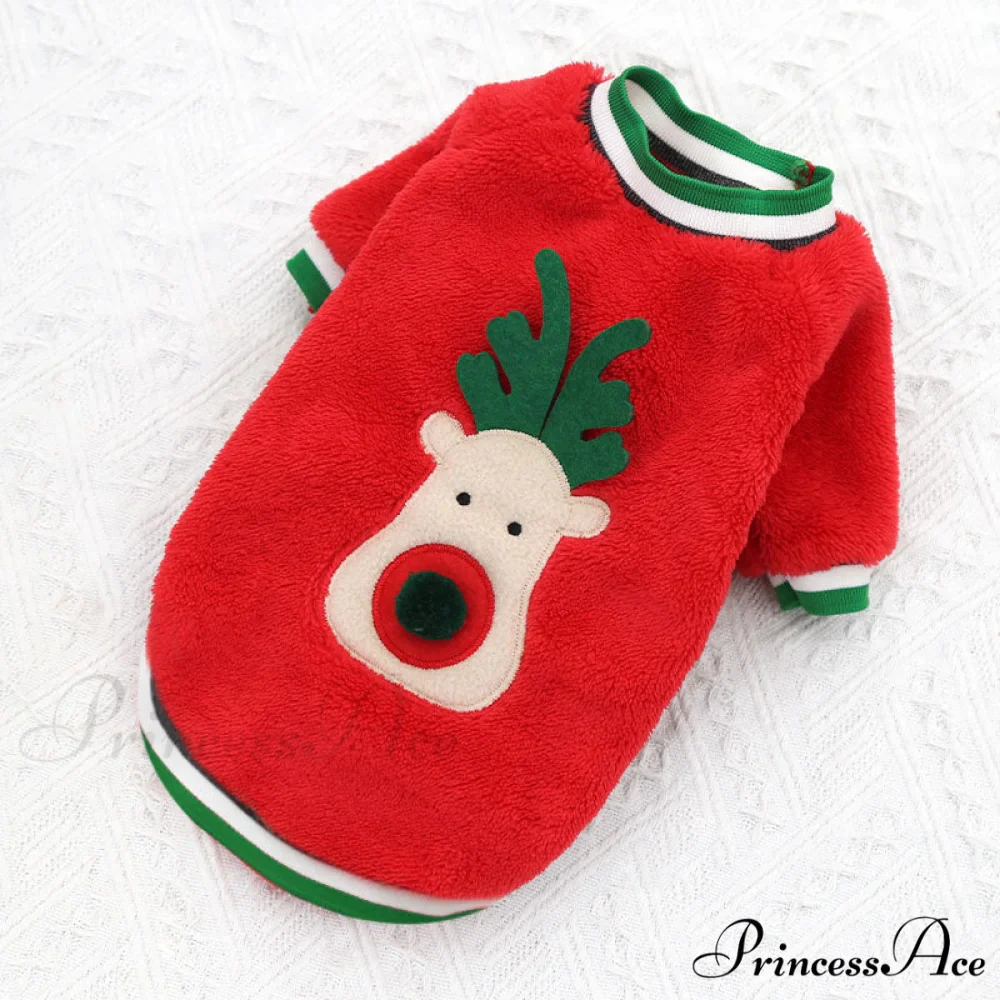 Christmas Dog's Funny Clothes & Sweater - Image 2