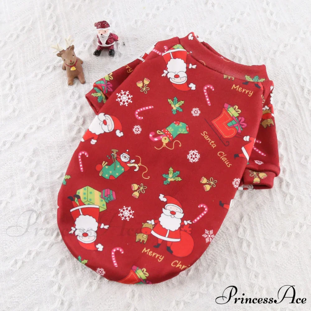 Christmas Dog's Funny Clothes & Sweater - Image 3