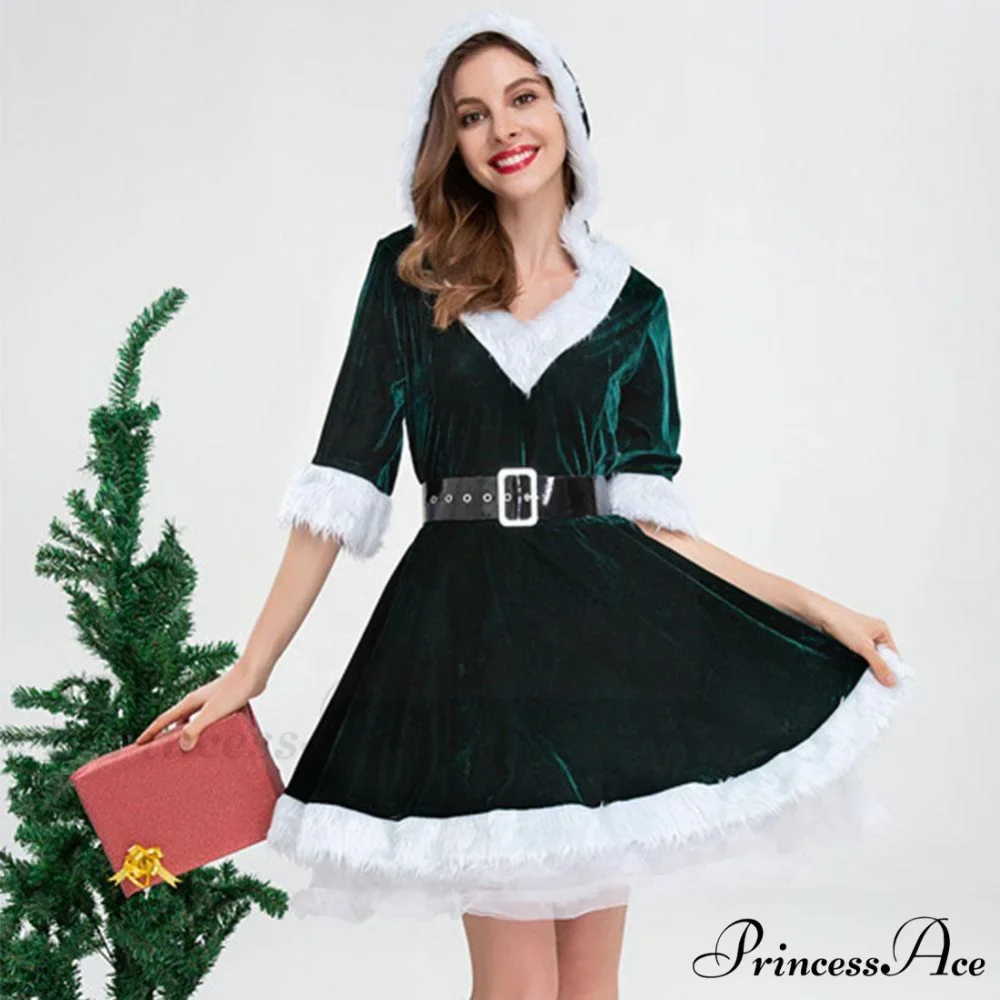 Christmas Adult Half Sleeve Ladies Dress - Image 2