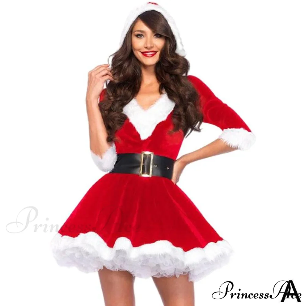 Christmas Adult Half Sleeve Ladies Dress - Image 4