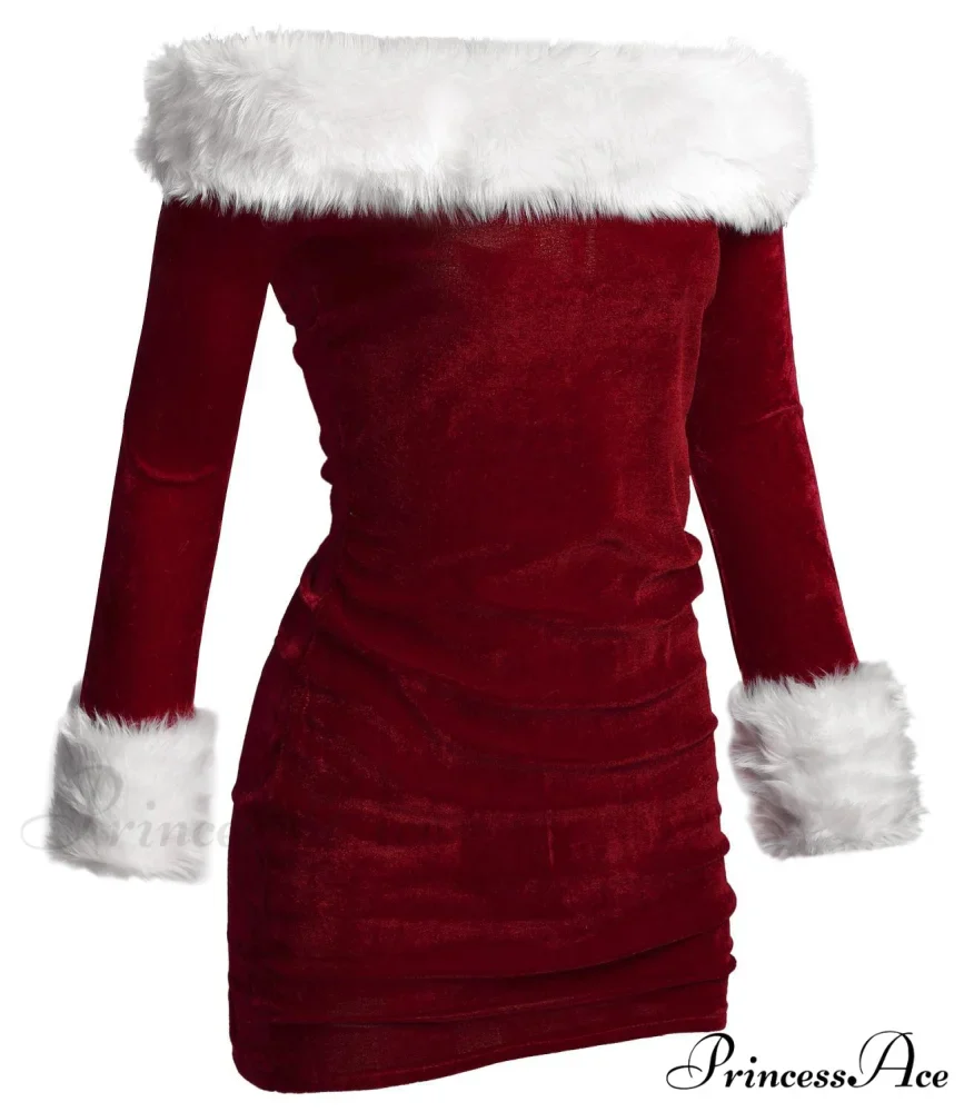 Christmas Sexy Red Costumes Uniform Kimono Costume - Image 2