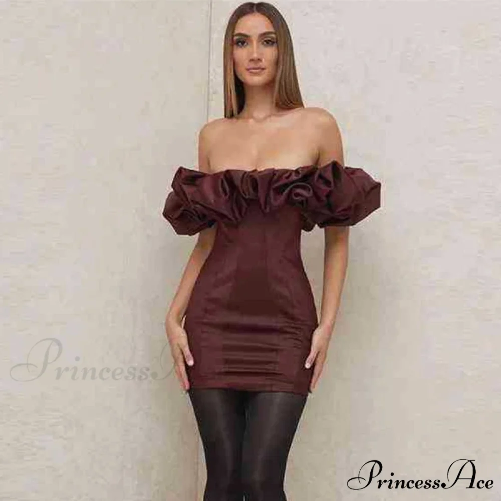 Backless Strapless Bodycon Short Sexy Party Dress - Image 4