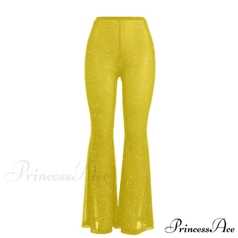 Sexy Mesh See-through Trouser - Image 11