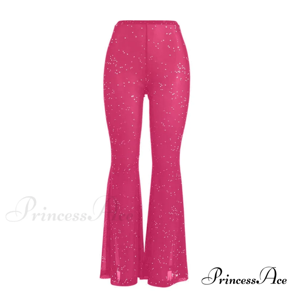 Sexy Mesh See-through Trouser - Image 12