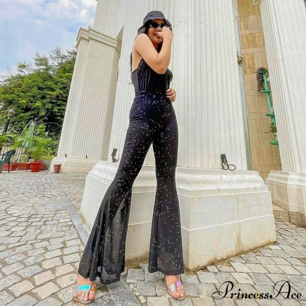 Sexy Mesh See-through Trouser - Image 3