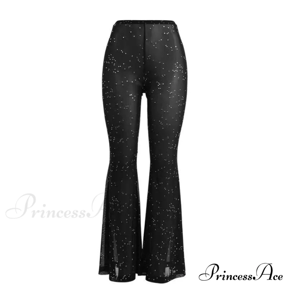 Sexy Mesh See-through Trouser - Image 5