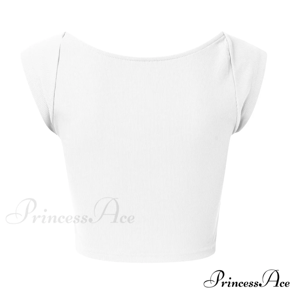 Fashion Slim Square Neck Tank Tops - Image 3