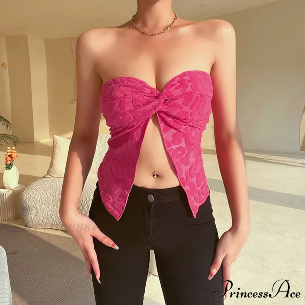 Sexy Slim Skinny Corset Cropped Top - Image 3