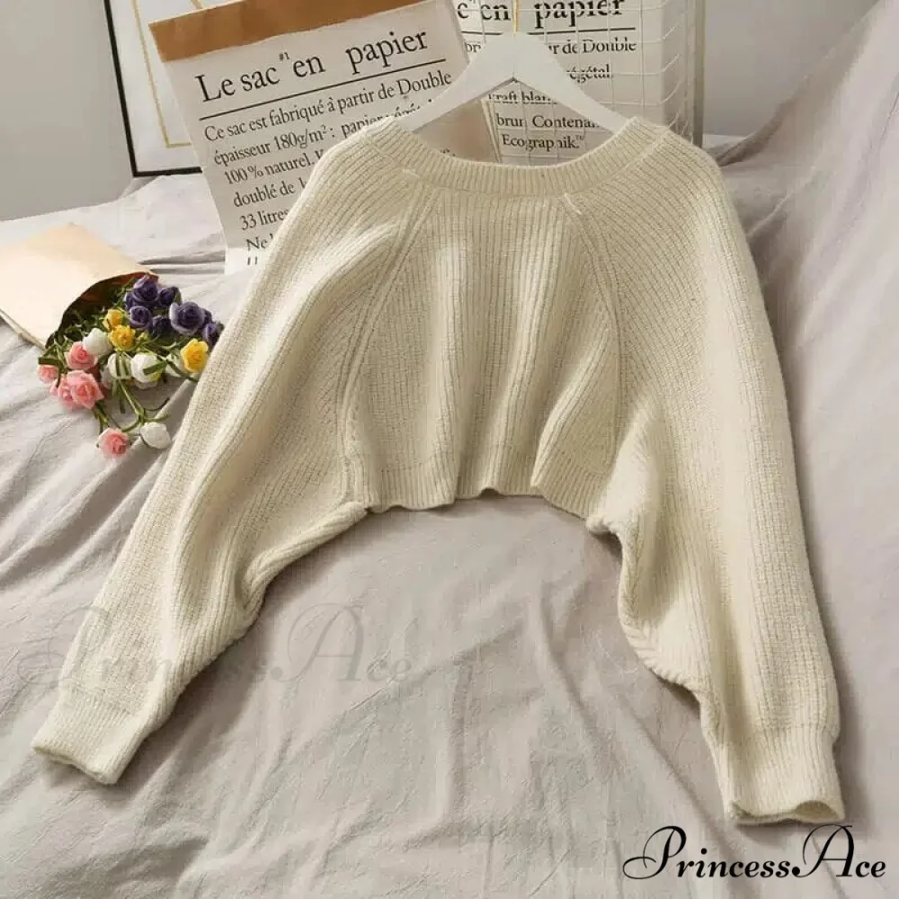 Female Solid Casual Chic Short Knitted Cardigans - Image 15