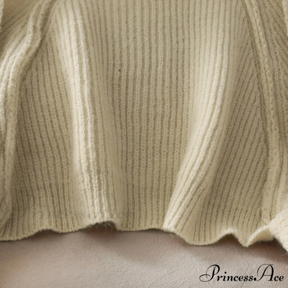 Female Solid Casual Chic Short Knitted Cardigans - Image 19