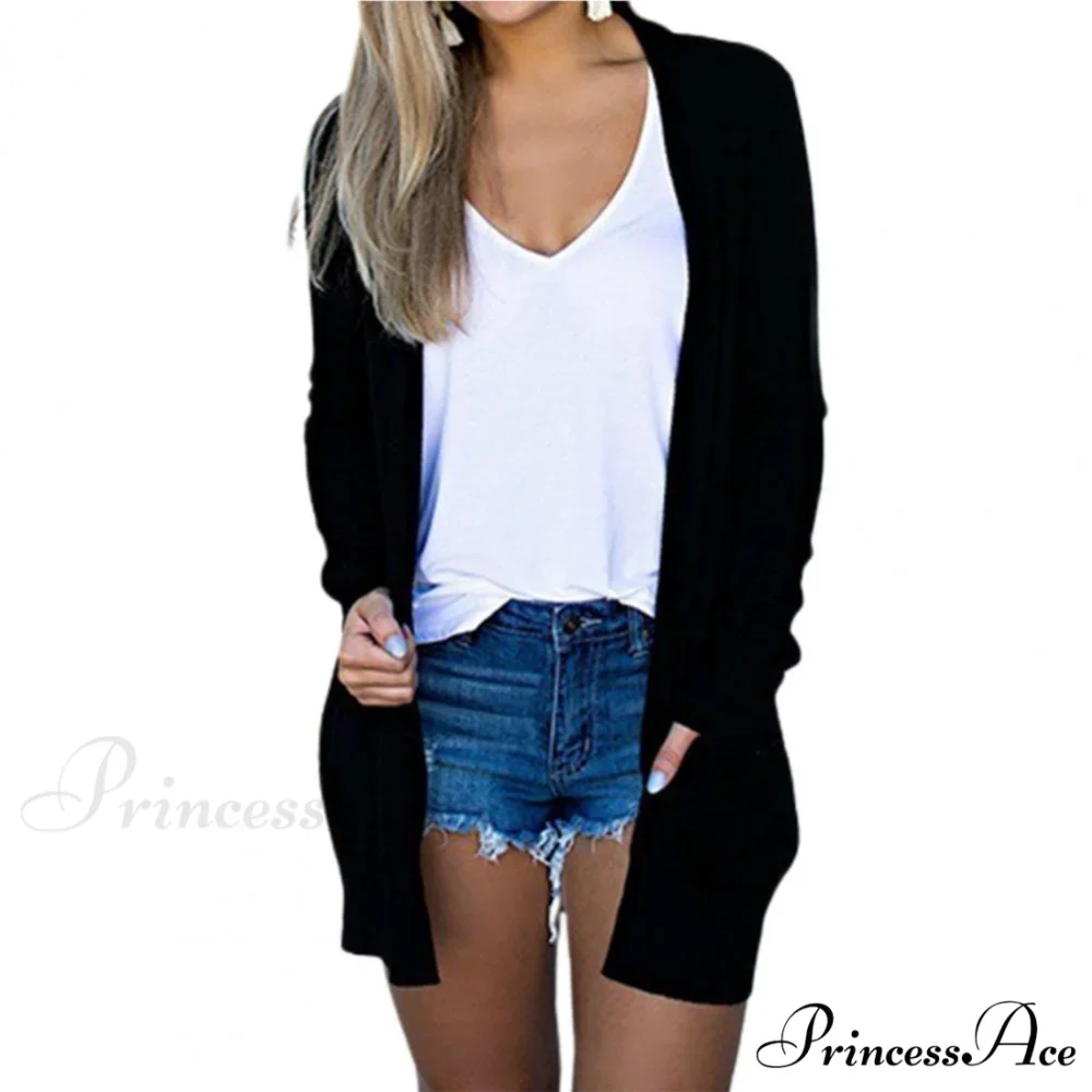 Long Cardigan Coat for Women's Clothing Cardigans - Image 4