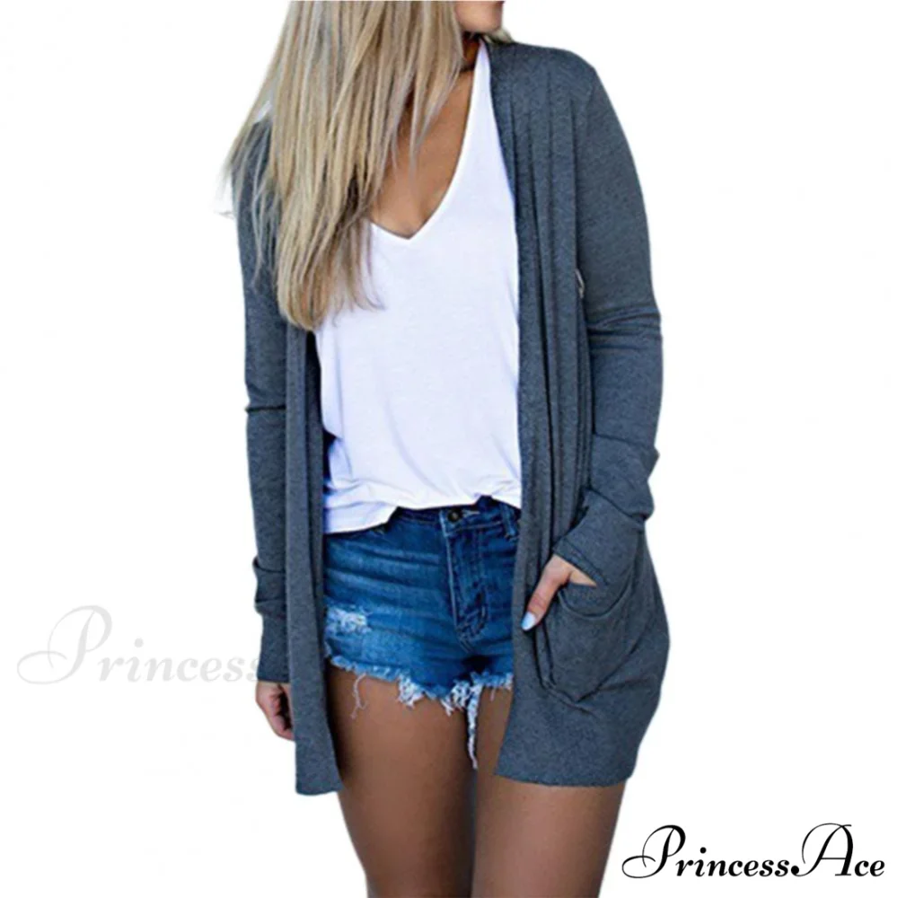 Long Cardigan Coat for Women's Clothing Cardigans - Image 5