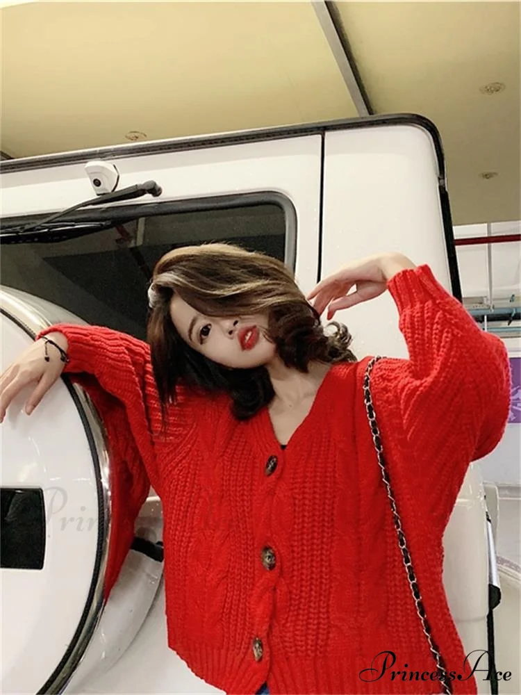 Fall Winter Twsied Cardigan - Image 9