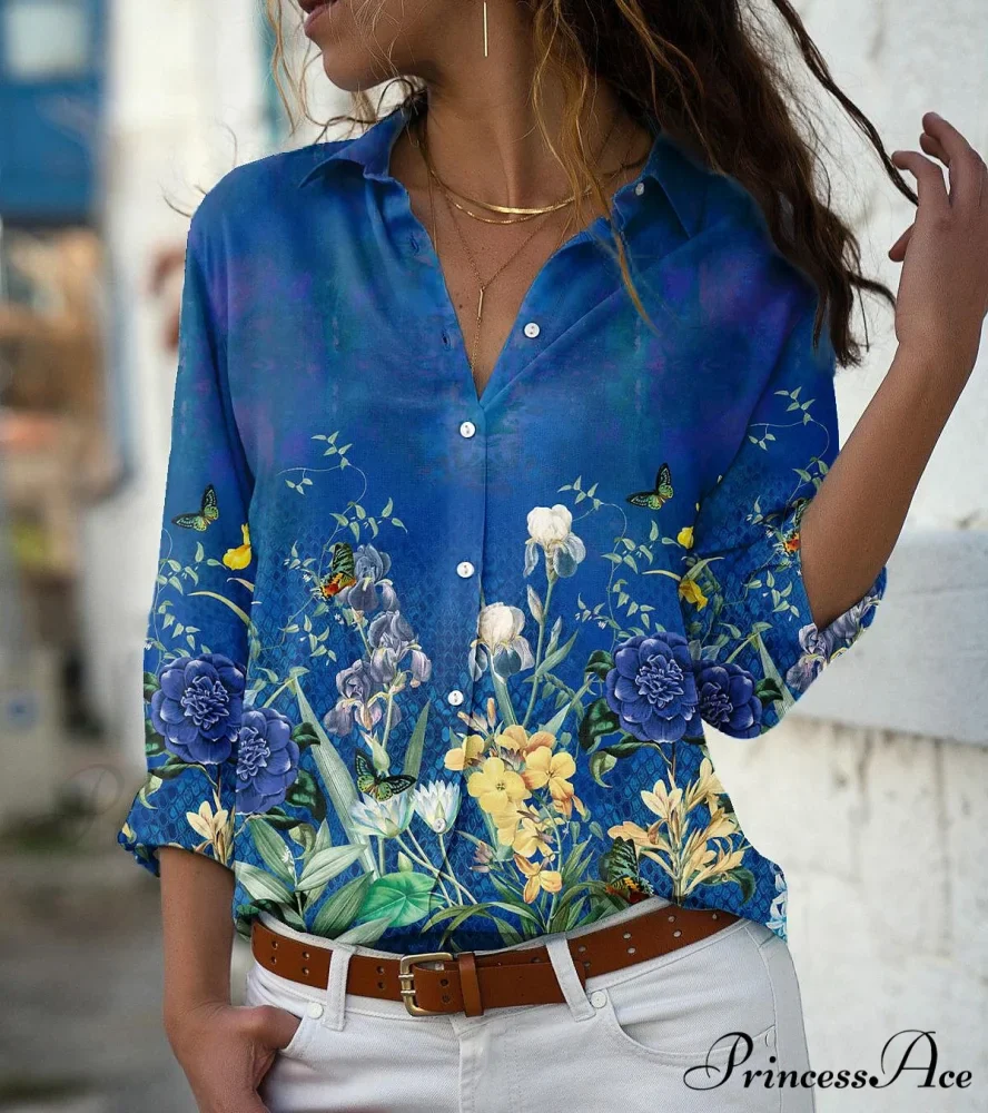 Elegant Shirts Fashion Long Sleeve Blouse - Image 2