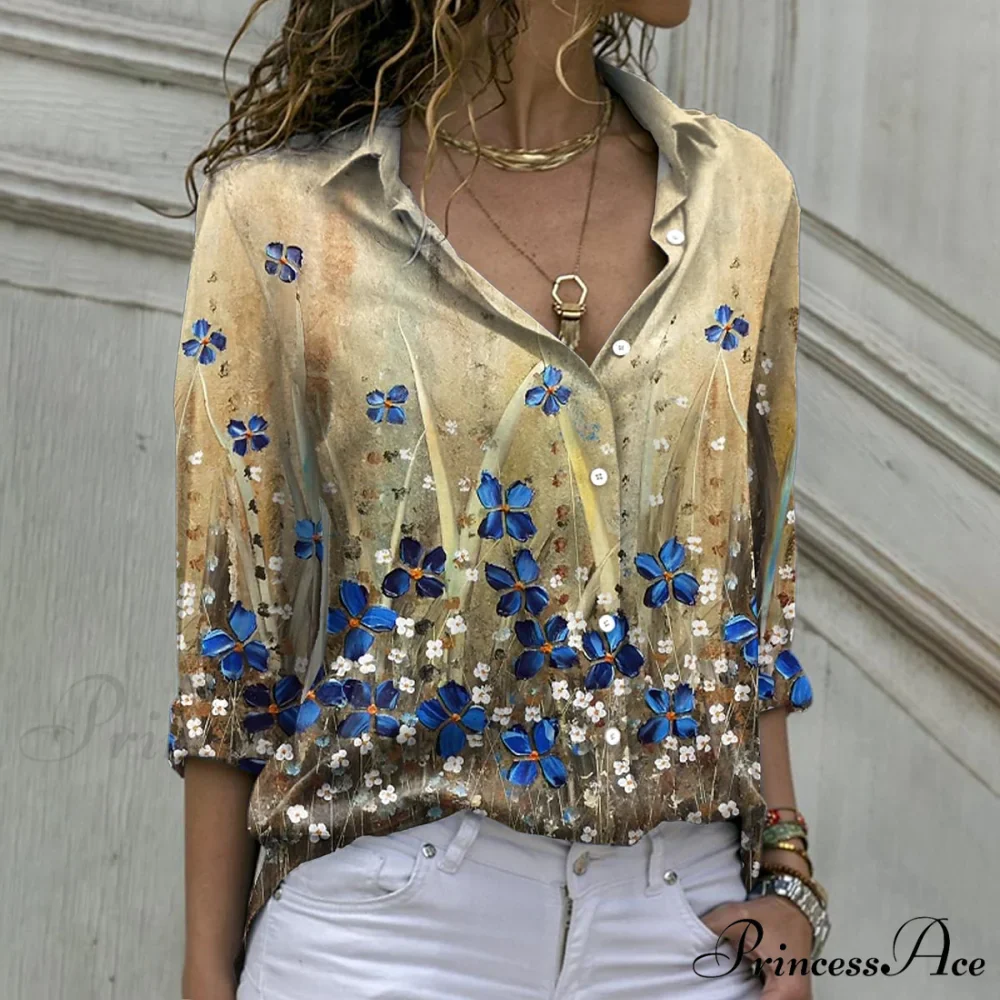 Elegant Shirts Fashion Long Sleeve Blouse - Image 3